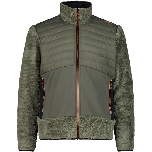 Veste hybride en polaire outdoor CMP Highloft chaude pour homme