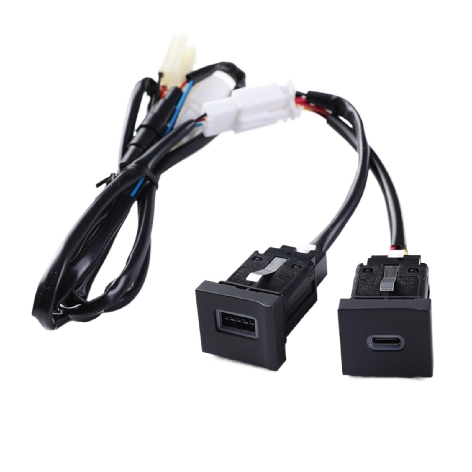 Interruttore a levetta per auto Per VW Per Volkswagen Sagitar USB caricabatteria per auto QC3.0 adattatore interfaccia di ricarica automatica pulsante 2015-2018 parti(QC3.0 and PD)