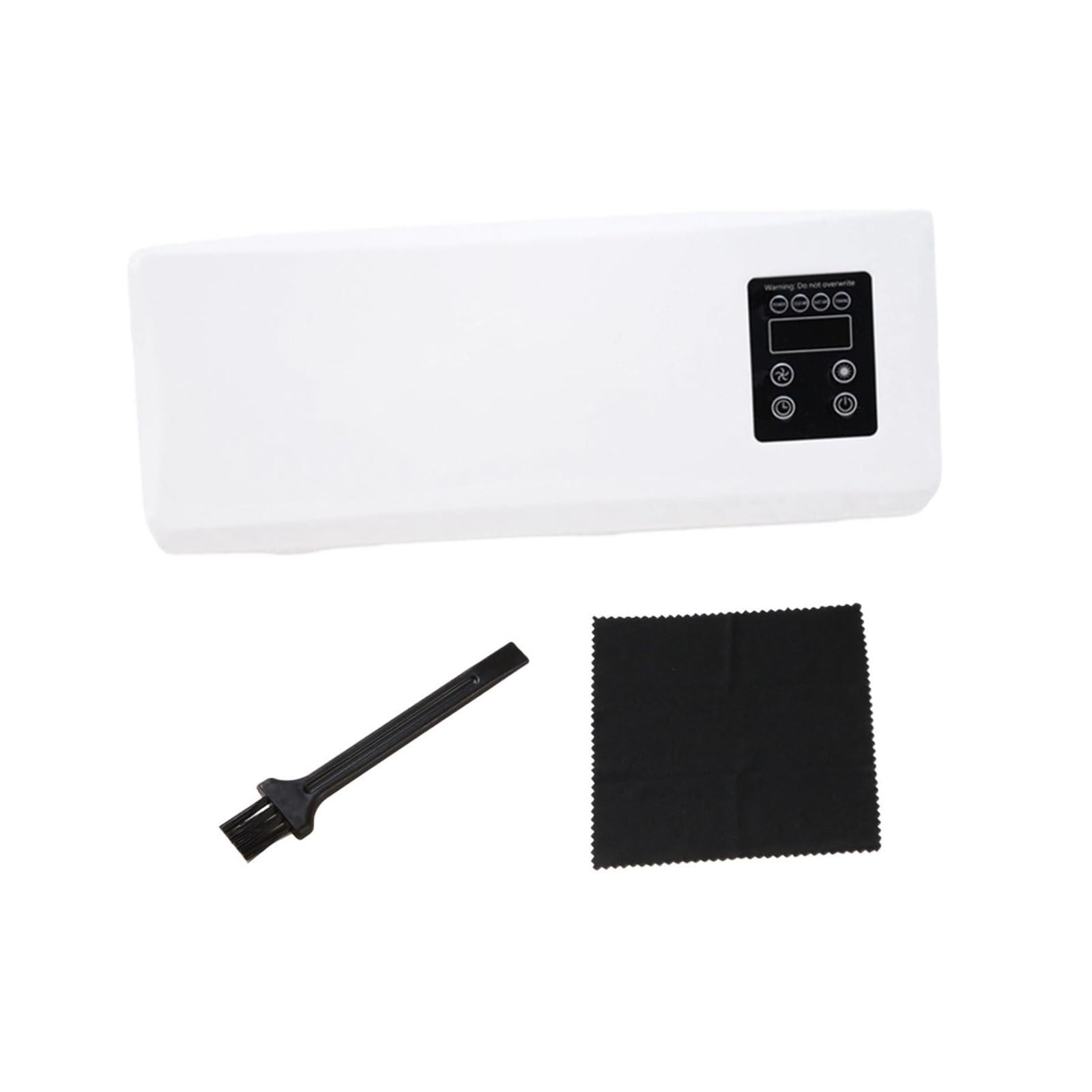 Mini aire acondicionado dividido, sistema de bomba de calor, calentador de aire portátil, temporizador montado en la pared, inteligente for el hogar, sala de estar y dormitorio(EU Plug with Hanger)
