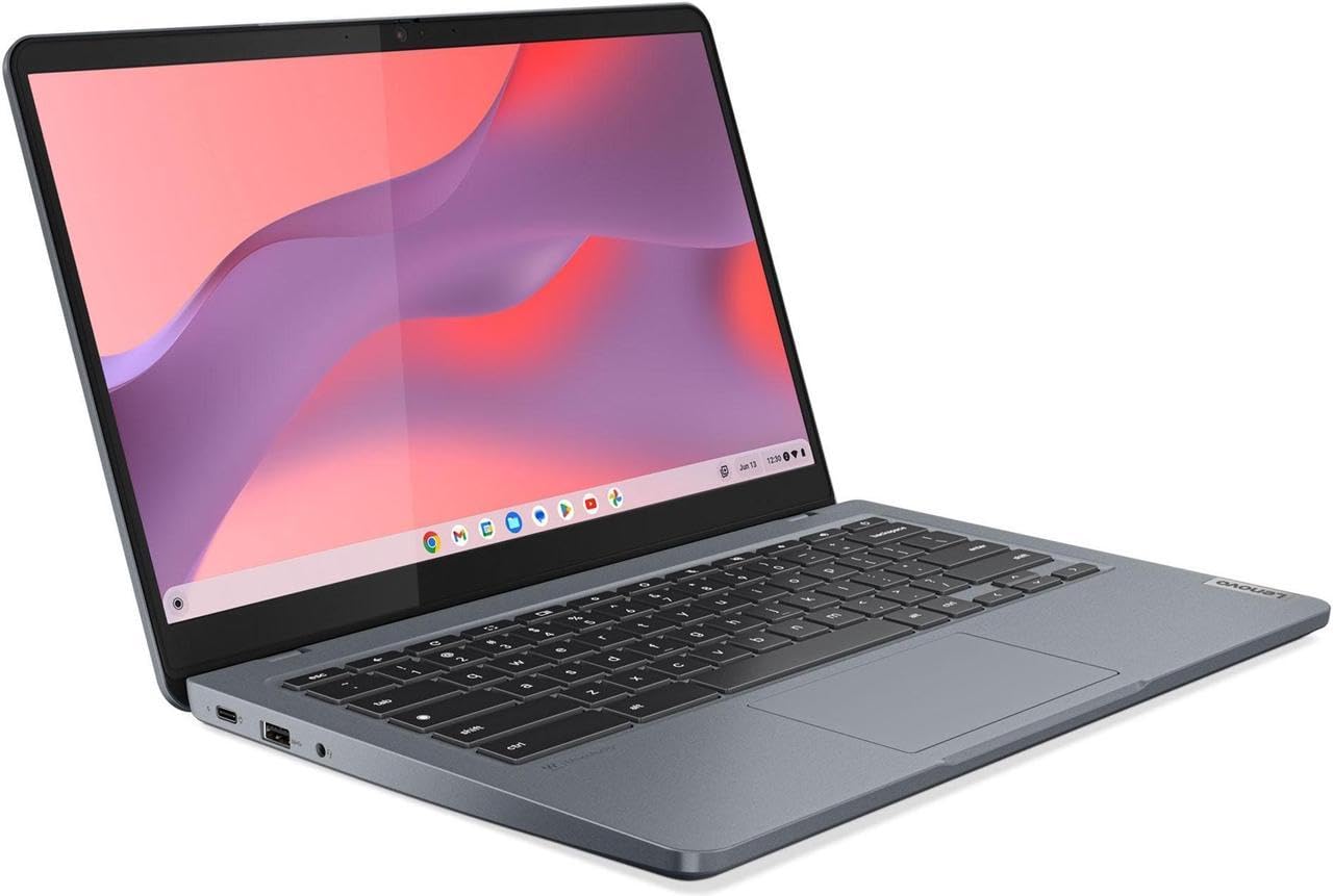 Lenovo IdeaPad Slim 3i Chromebook Plus with Google AI Laptop, with