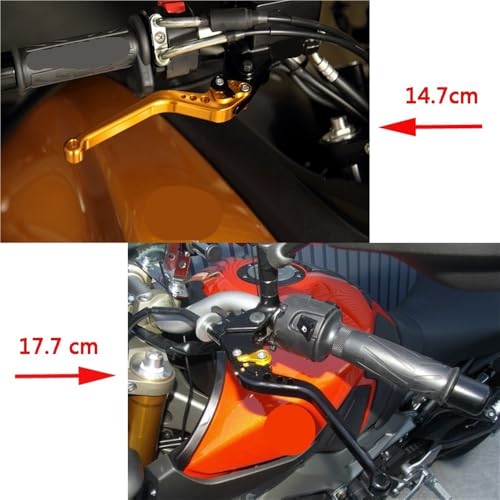 Levier d'embrayage réglable pour MT 125 : ajustement ergonomique - 3