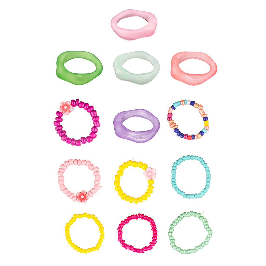 Yellow Chimes Rings for Women and Girls Aesthetic Stack Ring Set | Multicolor Aesthetic Knuckle Rings Set |Birthday Gift For girls and women Anniversary Gift for Wife (B0CKKX1WX5) Amazon Price History, Amazon Price Tracker