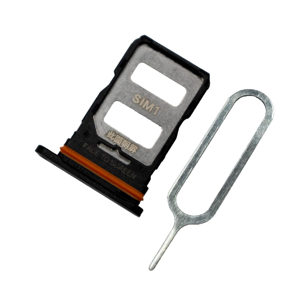 Tiroir Carte SIM Et SD Pour Xiaomi Redmi 13 4G - Plateau Plastique Argent - Support Double Carte