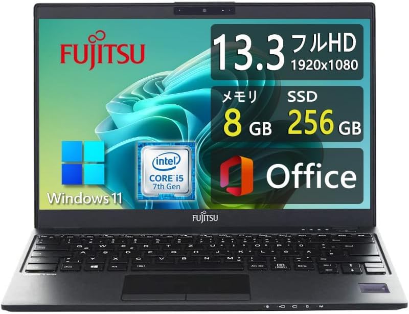 Amazon.co.jp: 【整備済み品】 富士通 極軽極薄 FUJITSU LIFEBOOK U937