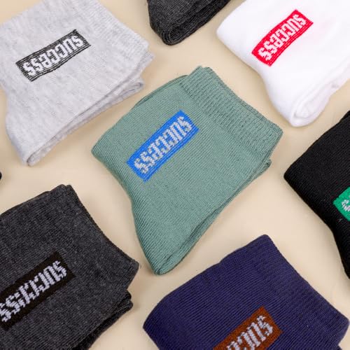 6 Pairs Letter Socks Fashion Daily Soft Breathable Autumn Winter Cotton Sports For Women Men4