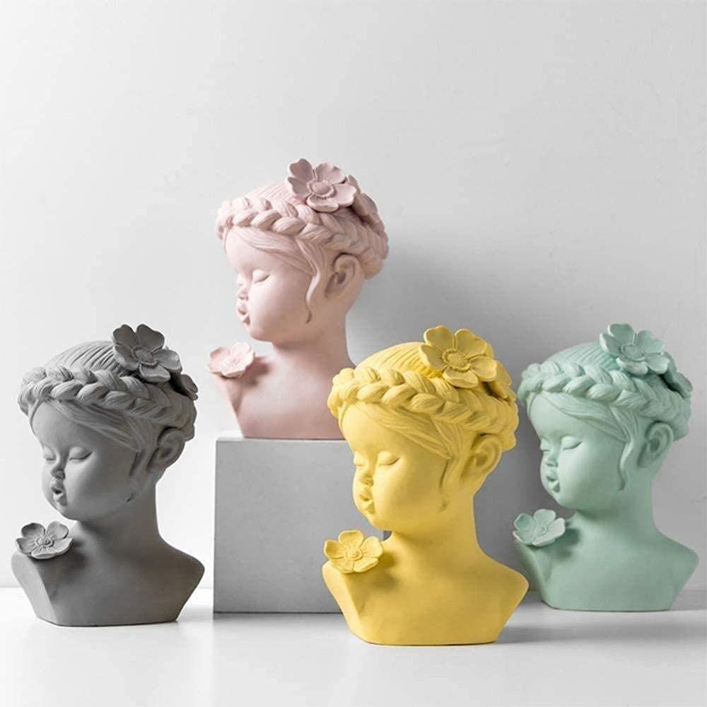 Statua, Rzeźby, Dekoracja Wnętrz Wystrój Pokoju Rzemiosło Umeblowanie Pulpitu Prezenty Ogrodowe Figurki Kolekcjonowania Rzeźba Rzeźba Ceramiczna Ręcznie Robione Abract atue Dom Salon Offic