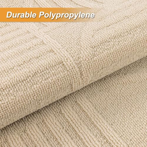 Tapis de couloir 50x150 cm doux et antidérapant pour intérieur moderne