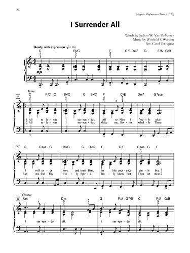 Hymns In Praise Style: 25 Traditional Hymns In Contemporary Musical Settings, Book & Cd (Sacred Performer Collections) #TOP4