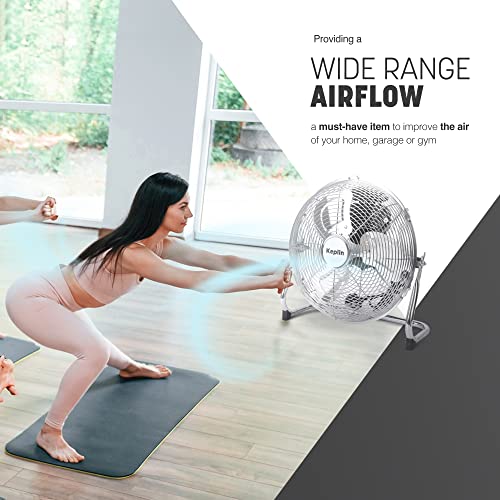 KEPLIN Ventilatore a piantana 50cm 120 Watt con