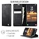 KZB Handyhülle für Samsung Galaxy A54 5G Hülle Premium Leder mit RFID Schutzhülle Klapphülle Magnet Kartenfach Standfunktion Klappbar Flip Case Tasche für Galaxy A54 5G - Schwarz