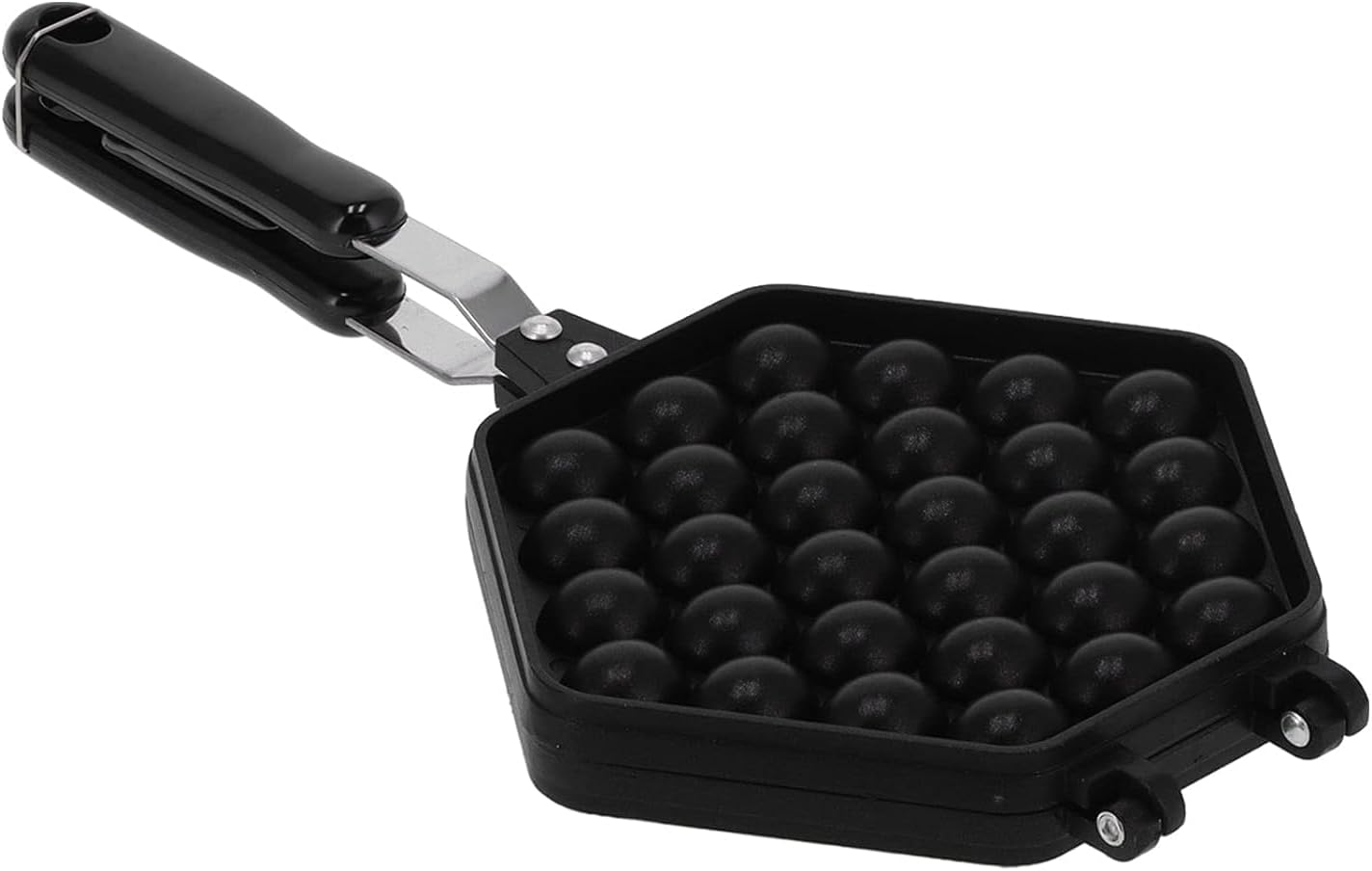 Non Stick Egg Waffle Pan, Make Hong Kong Style Bubble Egg Waffles, Automatic Temperature Control Waffle Machin, Bubble Waffle Maker Pan
