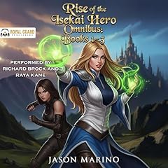 Rise of the Isekai Hero Omnibus: Books 1-3 Audiolibro Por Jason Marino arte de portada