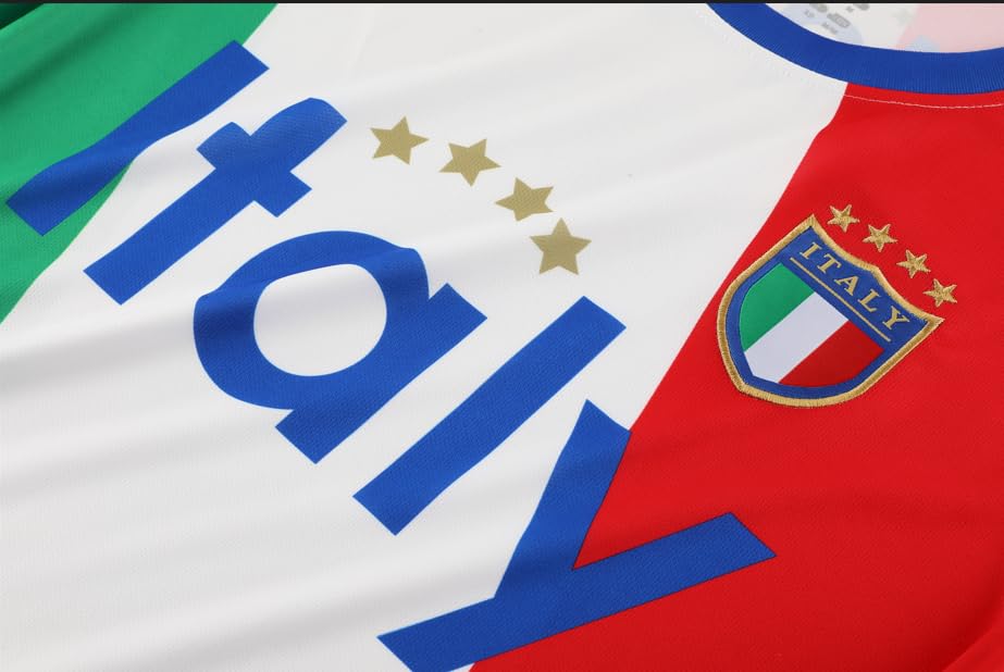 Image of Italy Italia Kids Boys Youth Sports Soccer Football Kit Jersey Shirt Shorts Set