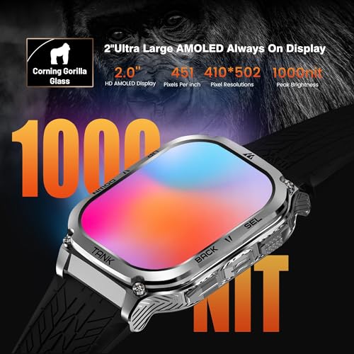 Amaztim M3 Smart Watch, 60 Days Extra-Long Battery thumb #2