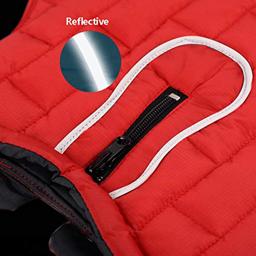 Vêtements pour petits chiens de taille moyenne veste hiver imperméable - 6