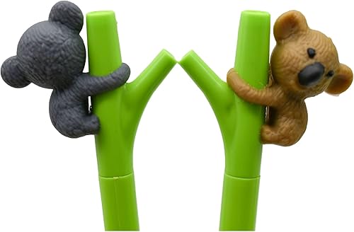 Miniatura 7 de 9 bolígrafos de gel kawaii de 0.020 in para fiesta escolar, cumpleaños, Navidad, oficina, 9 unidades