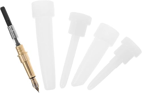 SEWACC 2 juegos de moldes de silicona para plumas, regalos para compañeros de clase, regalos universitarios, molde de pluma estilográfica, kit de