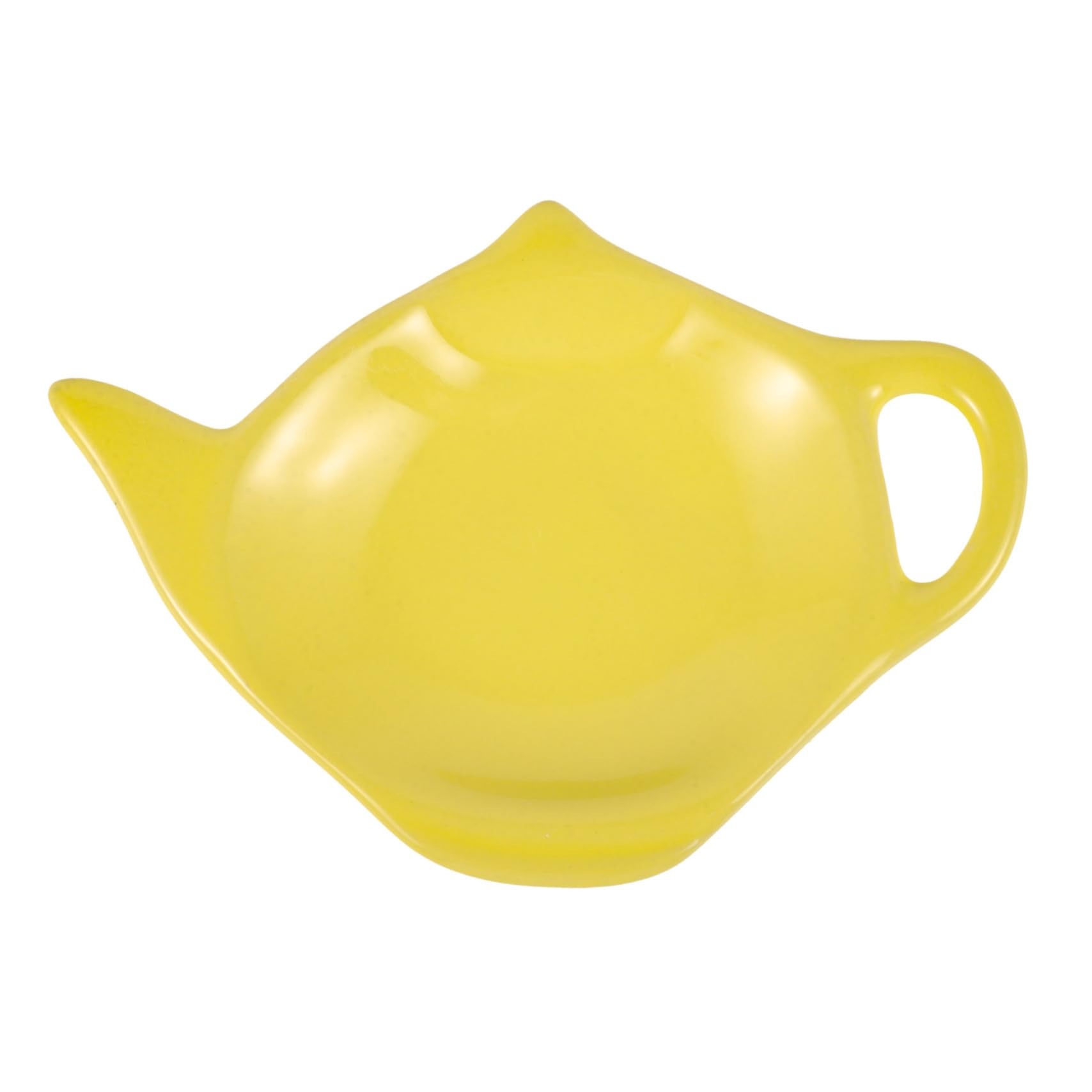 DECHOUS 4 Eleganti Contenitori Per Bustine Di Tè in Ceramica Con Design A Teiera Ideali Per Intingere La Salsa Del Tè.