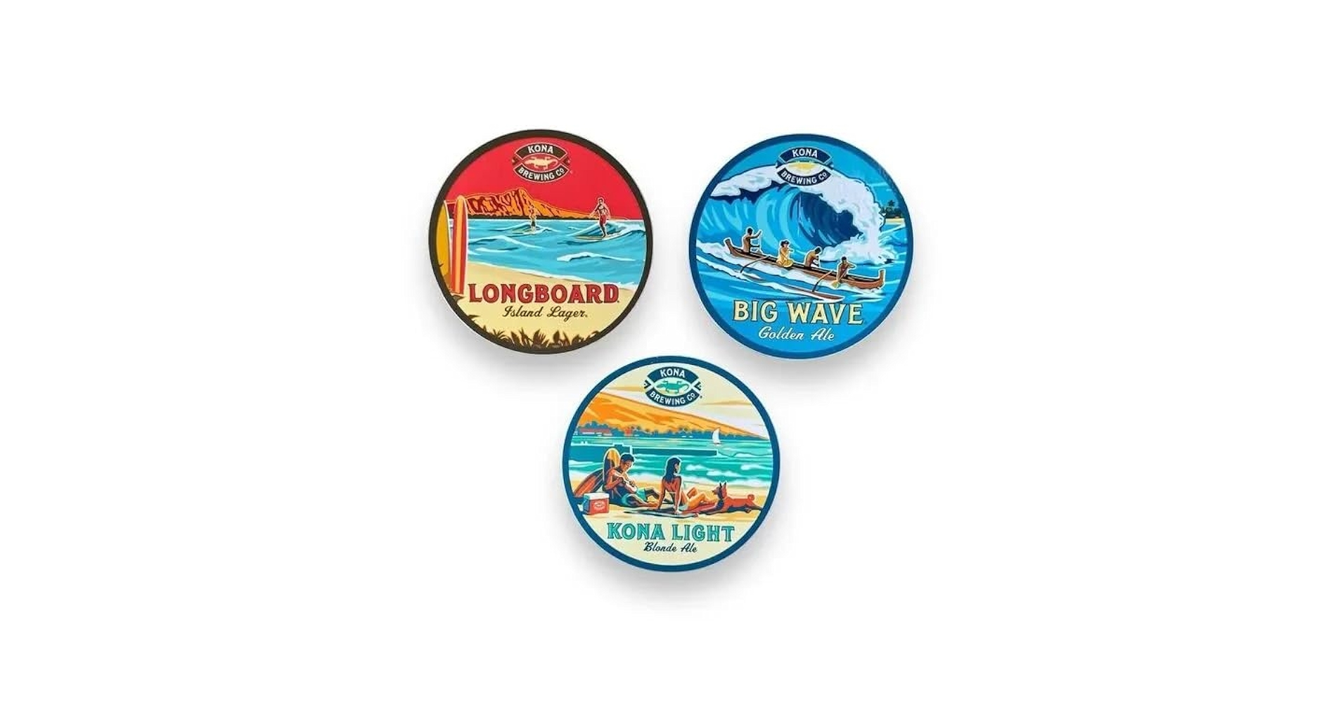 Amazon.com: Kona Brewing Co. Hawaiian Beer Decal Set