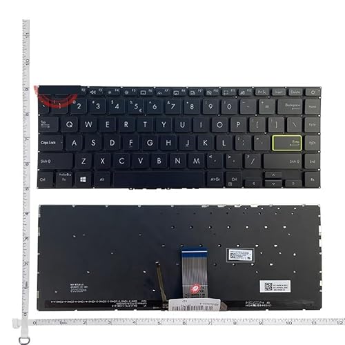 UX434 UX434F/FA/FN�p US/SP/RU �L�[�{�[�h VivoBook S14 S15 M4100U M4100I redol14la adol14ua adol14eqc adol14Flc S413�p(US Black Backlit)