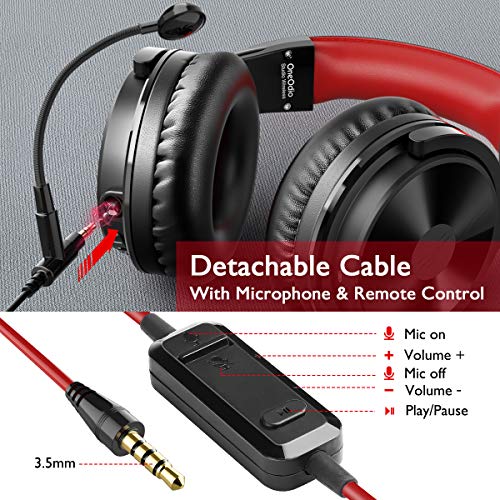 ایگرد | قیمت و خرید Bluetooth Over Ear Headphones with 110Hrs Playtime,  OneOdio Wired Gaming Stereo Headsets with Boom Mic for PS4, Xbox one, PC,  Wireless Headset for Phones, Laptop, Office -