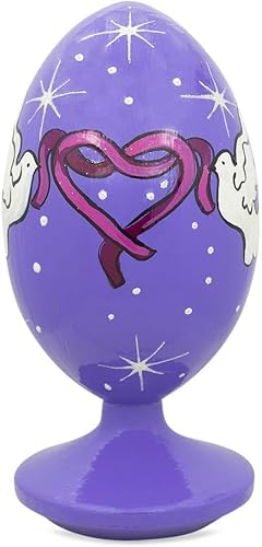 Miniatura 2 de BestPysanky Figura de madera católica mexicana de Nuestra Señora de Guadalupe 4.75 pulgadas