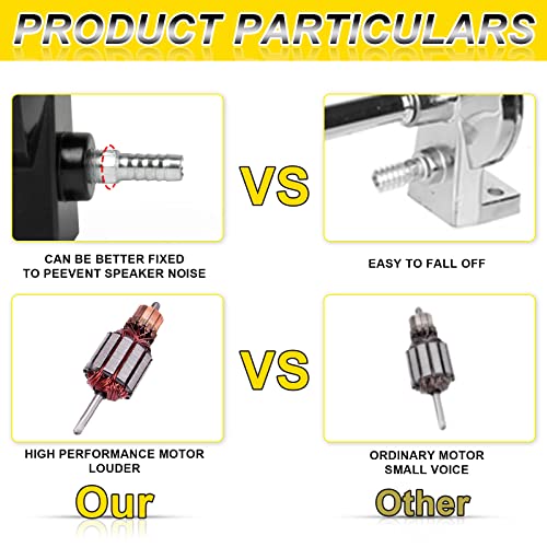 DZANKEN Clacson Auto 150dB Trombe Auto 12v Tromba