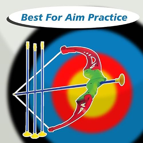 MIXEL Shooting Archery Toy Set, Archery Experience, With Bow & Suction Cup Arrows, Robust Construction, Portable And Easy To Carry, Enhances Skills And Coordination, Tool For Development - Image 6