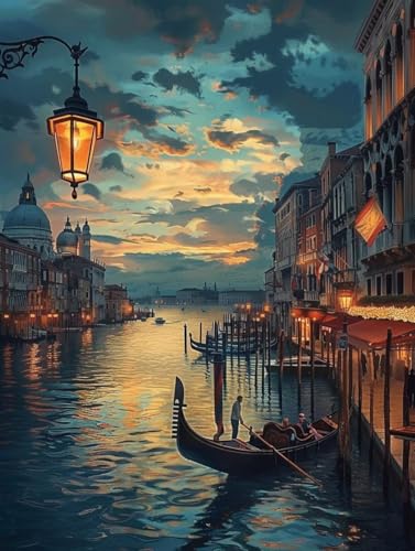 Diamond Painting Adulte 45x60 cm Peinture Diamant 5D Ville G0-228