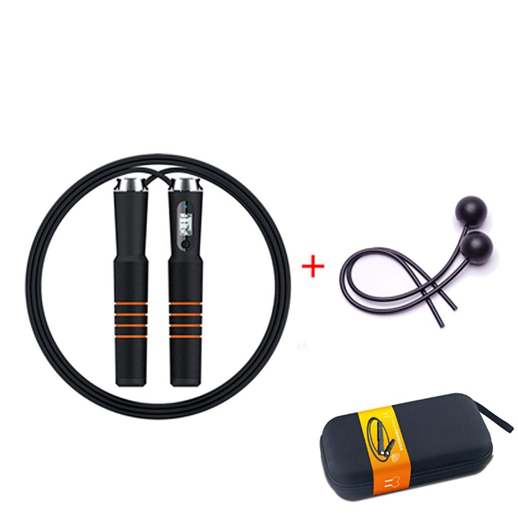 Gang Pro Skipping Speed ​ Rope Fitness Boxeo Jump Gym, para el entrenamiento de boxeo, pérdida de peso, entrenamiento inteligente de esquí, contador electrónico