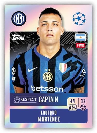 Topps UEFA Bajnokok Ligája 24/25 Matrica Gyűjtemény - Teljes Doboz (50 csomag/300 matrica) Garantált Hero Csomag, Focis Gyűjtőknek