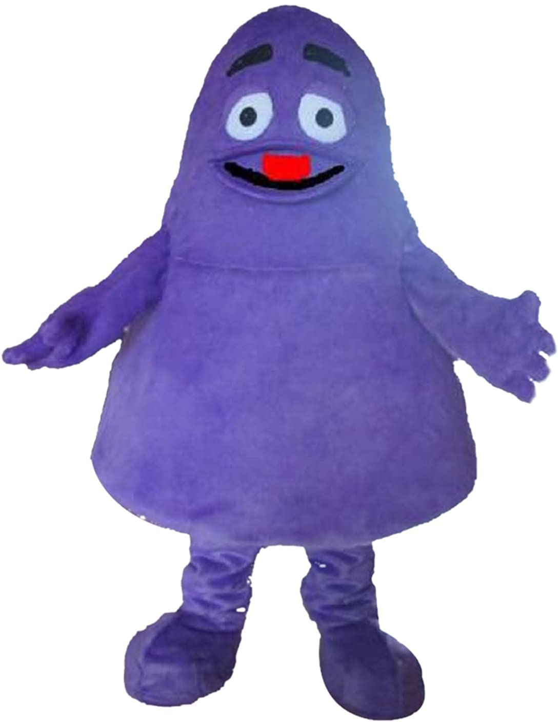 New Grimace Purple Monster Mascot Costume Adult Size Mascotte Mascota Carnival Party Cosply Costume Fancy Dress Suit