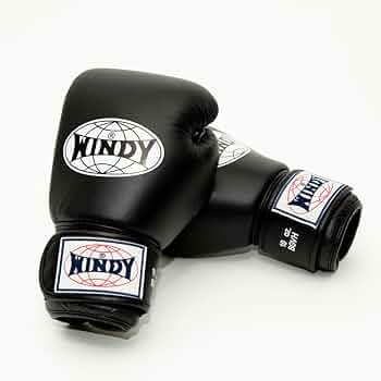 WINDY ウィンディ  BGVH トレーニンググローブ テープ式  10oz WINDY ウィンディ トレーニンググローブ／ペア BGVH 10oz 黒