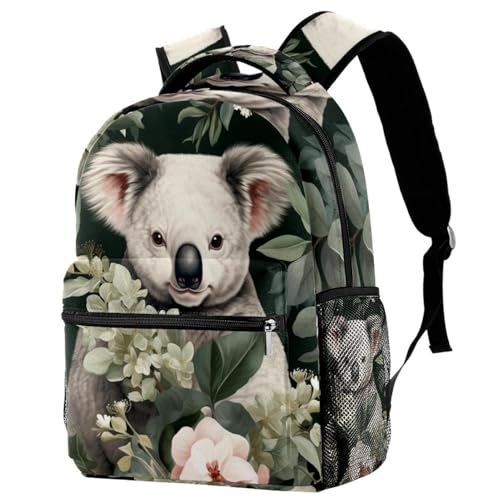 Sac à dos école Campus Koala Happy Koala avec poche bouteille fille garçon