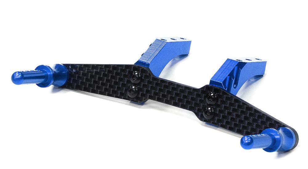 Integy RC Machined Composite & Alloy T3 Rear Body Mount Set for 1/10 Stampede 2WD