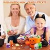 Halloween Treat Non Candy for Toddlers 4 PCS, Halloween Slime Toys Gifts Party Favors for Kids, Small Birthday School Prizes Goody Bag Basket Pinata Stuffers Supplies Stuff Trinkets for Boys Girls