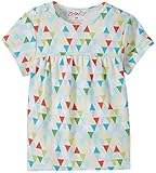 Zutano Baby Girls Triangulum S/Peasant Top, Multi, 6 Months