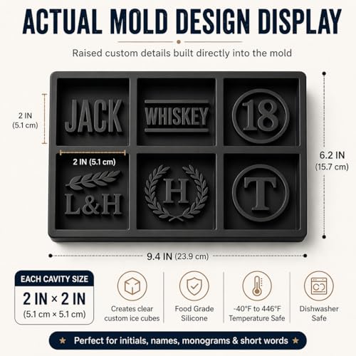 Molde personalizado para cubos de hielo de silicona miniatura 3