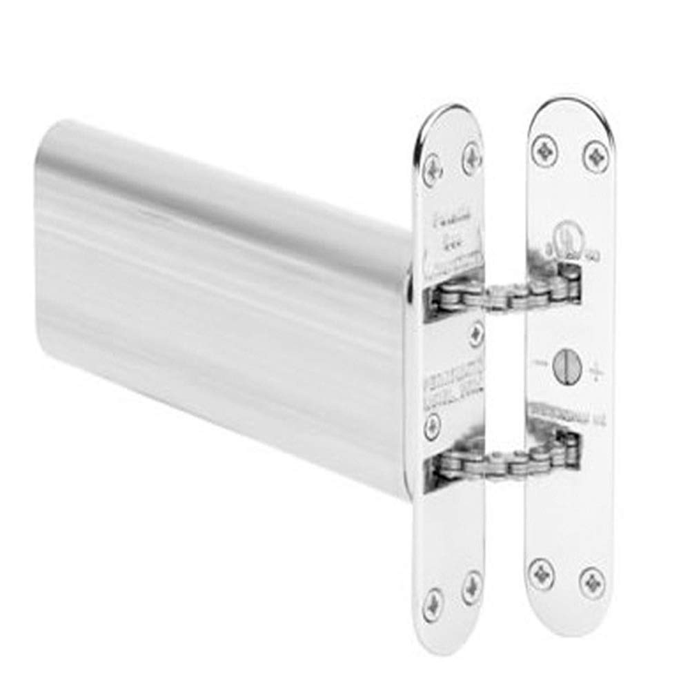 Perko Chrome Samuel Heath Perkomatic Concealed Door Closer - Polished Plate