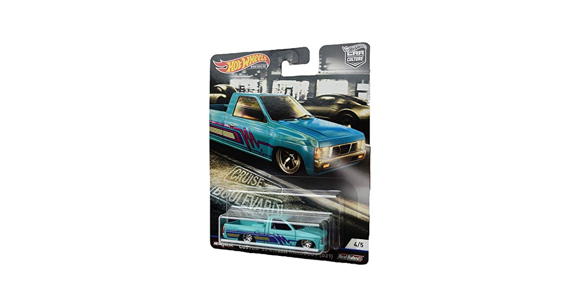 ホットウィール CUSTOM 93 NISSAN HARDBODY D21 4台 Amazon.com: Hot Wheels Custom '93 Nissan Hardbody (D21