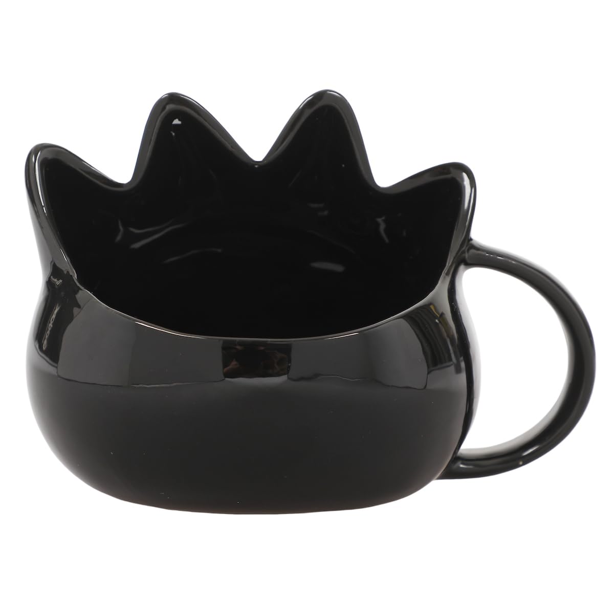 Maru❀ Amazon.com | Bioworld Badtz Maru 22 Oz Black Sculpted Ceramic