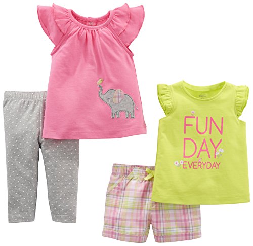 Image of Simple Joys by Carter's Baby Boys' 4-Piece Playwear Set