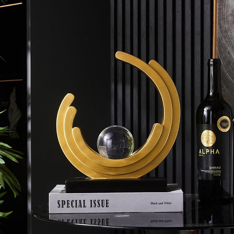 AWNR Abstract Statue Modern Home Decor Aesthetic for Entryway,Bedroom,Dining Room,Office,Living Room,Tv Stand,Shelves,Abstract Art Wall,Office