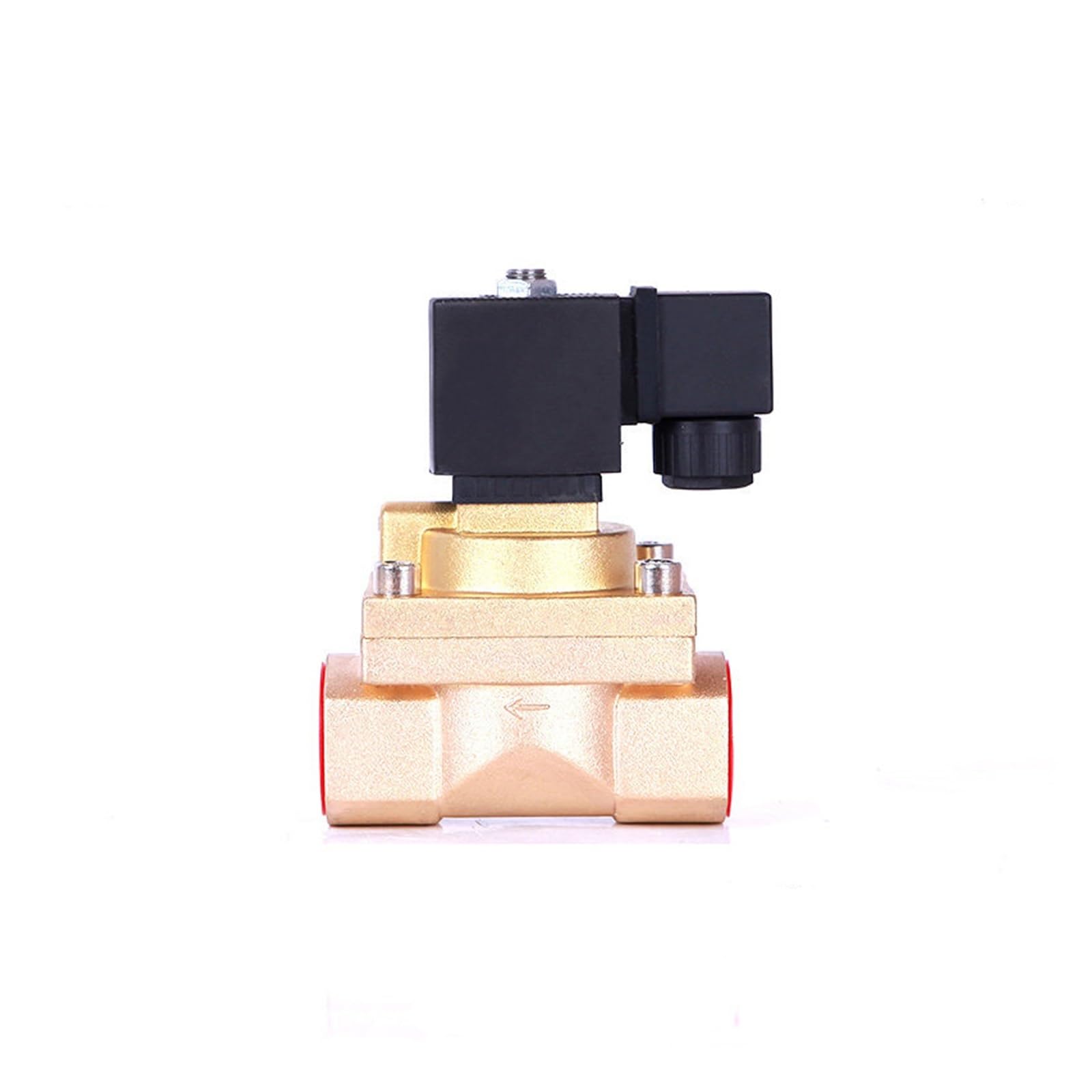 RCGKNNMUZ 1PCS 1" Normally Closed Solenoid Valve 50 Bar DN25 220V 110V 24V 12V(Bsp-220vac)