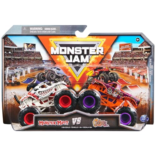 Monster Jam Camiones Monster Die-Cast 1:64 2-Pack