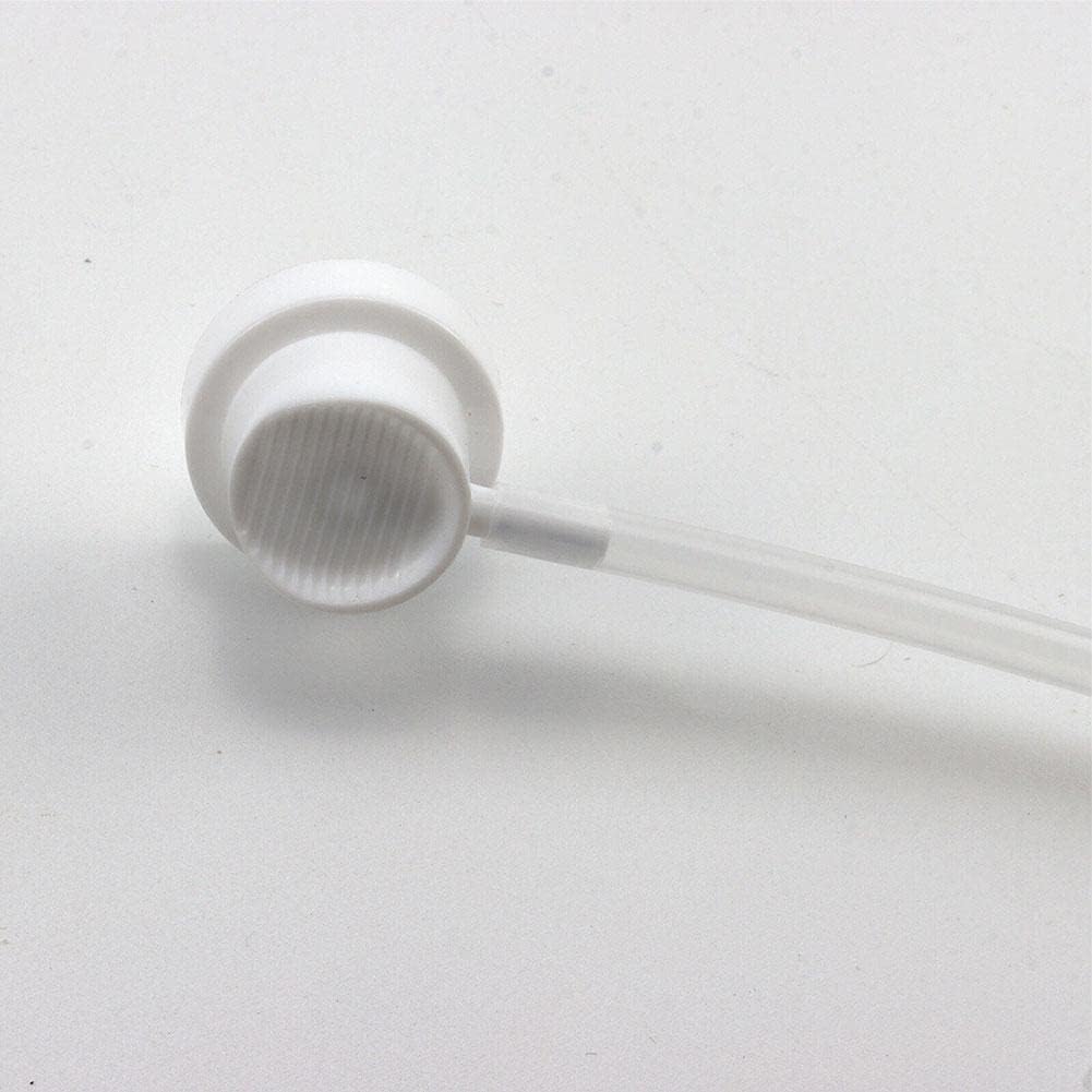 2Pcs White 360-Degree Nozzle Extension Hose for Aerosol and Body Repair Spray Gun Accessory