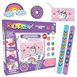 DIAMOND DOTZ DOTZIES 2593233 Original 5D Diamond Painting Set, Einhornbaby, DIY Kreativ-Mal-Kit für Diamant-Sticker und Bilder, Diamanten-Bastelset für Kinder ab 6 Jahren, Beginner