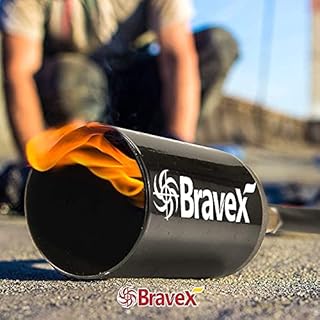 Propane Torch Weed Burner Torch - Weed Torch with Push Button Igniter, High Output with 10 FT Hose, Outdoor Torch Kit for Garden Stumps Wood Ice Snow Roofing