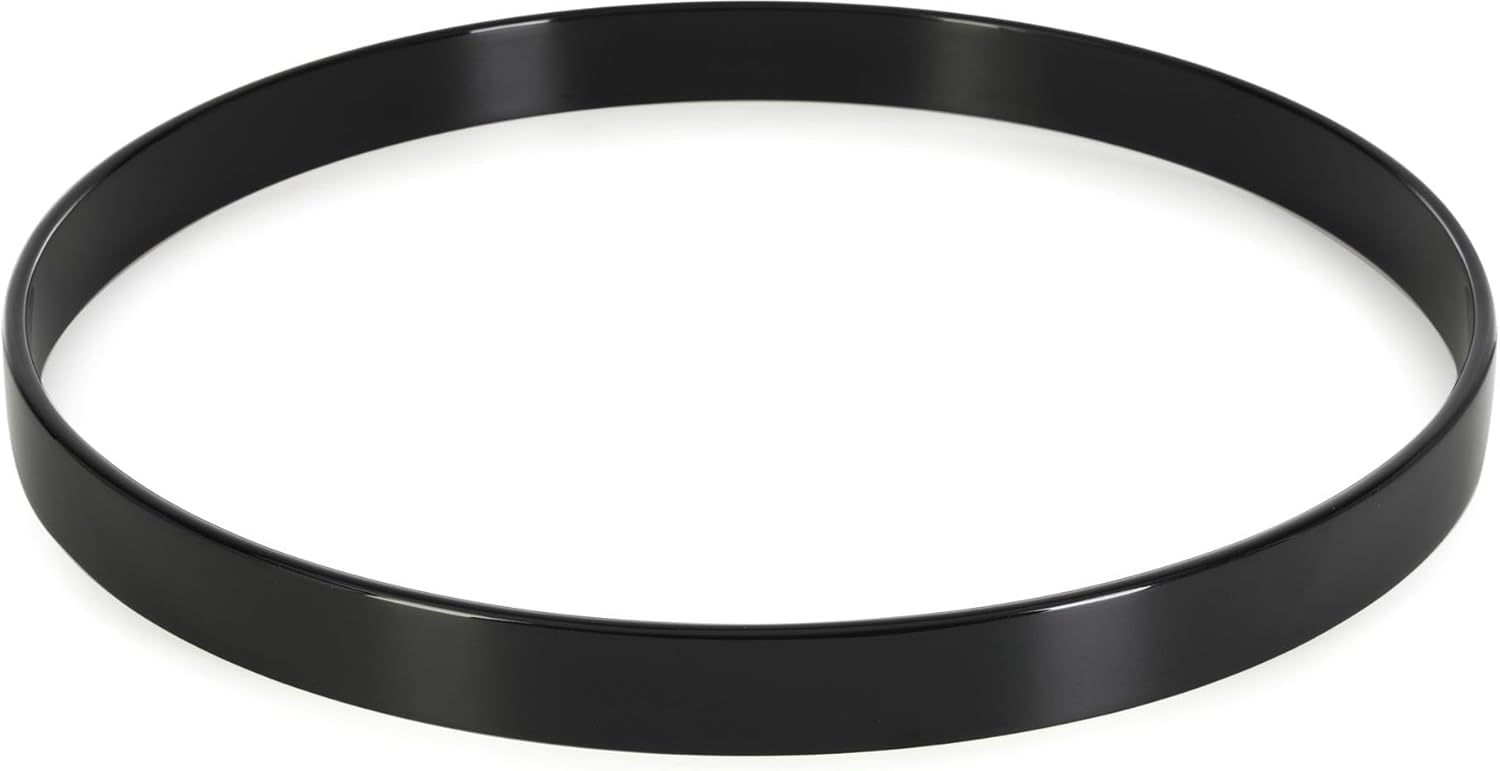 Gibraltar 20" Maple Bass Drum Hoop, Durable Construction, Perfect for Bass Drum Customization and Performance, Ideal for Drummers Seeking Enhanced Aesthetics, Black Finish (SC-20BK)