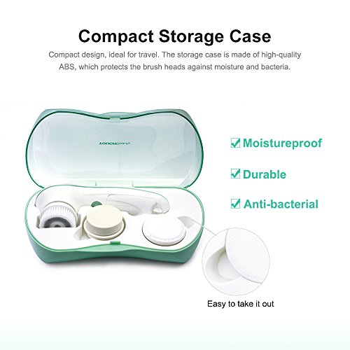 image for Spin Facial Cleansing Brush By TOUCHBeauty 360° Rotating Facial Brush